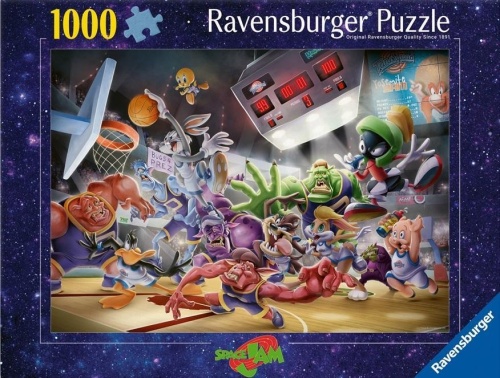 Puzzle 1000 Kosmiczny Mecz, Ravensburger