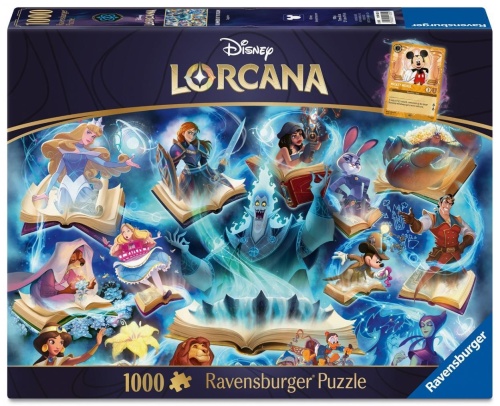 Puzzle 2D: Lorcana Sapphire 1000el, Ravensburger