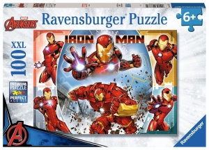 PUZZLE 100 MARVEL IRON MAN, RAVENSBURGER