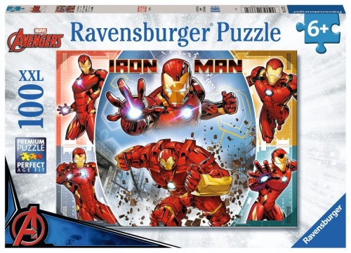 Puzzle 100 Marvel Iron Man, Ravensburger