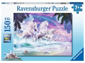 PUZZLE 150 UNICORN BEACH, RAVENSBURGER