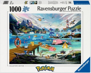 PUZZLE 2D 3 1000 POKEMON, RAVENSBURGER