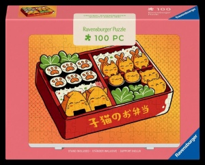 PUZZLE 2D 100 KAWAII CATS BENTO, RAVENSBURGER