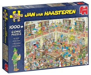 PUZZLE 1000 HAASTEREN BIBLIOTEKA G3, JUMBO