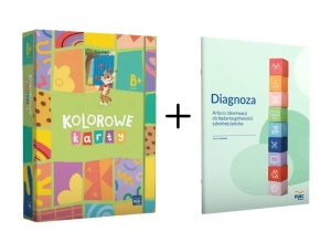 SUPERPAKIET KOLOROWE KARTY POZIOM B+ + DIAGNOZA...