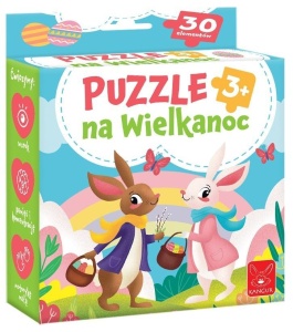 PUZZLE NA WIELKANOC 3+, KANGUR