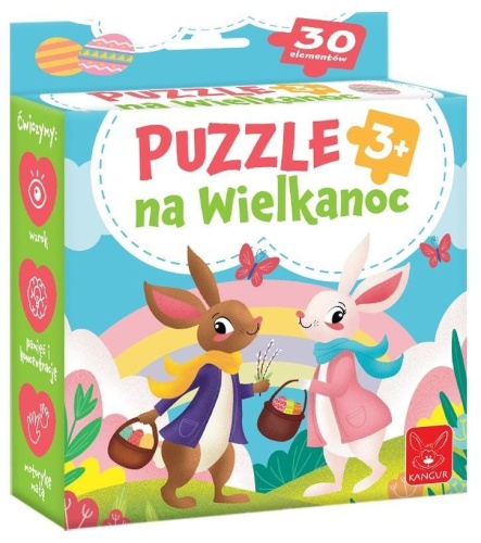 Puzzle na Wielkanoc 3+, Kangur