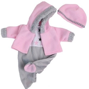 UBRANKO DLA LALKI 35CM, SMILY PLAY