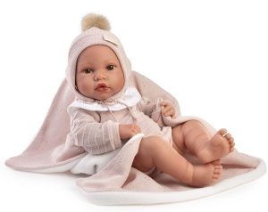 LALKA HISZPAŃSKA ERIKA Z KOCYKIEM 42CM