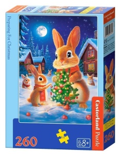 PUZZLE 260 PREPARING FOR CHRISTMAS CASTOR