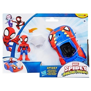 SPIDEY I SUPER KUMPLE - SPIDEY Z POJAZDEM, HASBRO