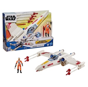 STAR WARS - STATEK X-WING + FIGURKA, HASBRO