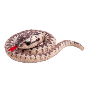 WĄŻ ZWINIĘTY BRĄZOWY 50CM, BEPPE
