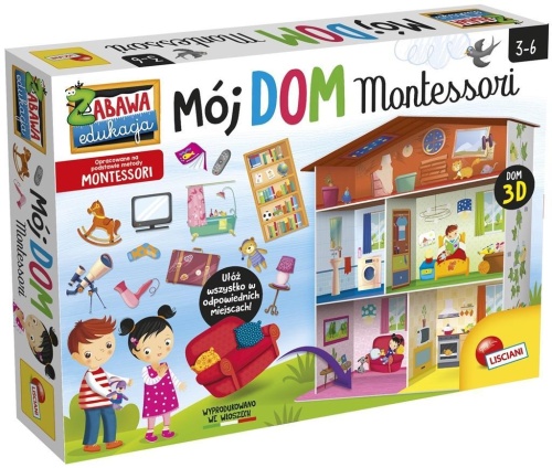 Montessori Maxi Mój dom, Lisciani