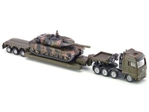 SIKU SUPER - CIĘŻARÓWKA Z CZOŁGIEM S8317, SIKU