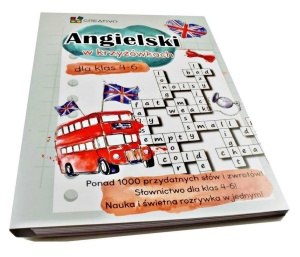 ANGIELSKI W KRZYŻÓWKACH DLA KLAS 4-6 CREATIVO