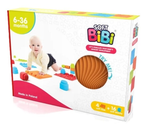 Klocki Soft BiBi + Maty, BiBio