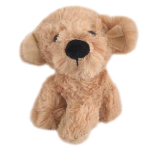 PIES PLUSZOWY SIEDZĄCY 16CM, BEPPE