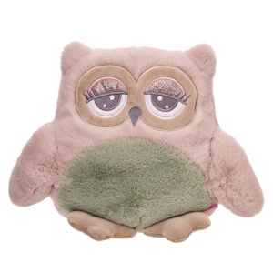 SOWA ABBY RÓŻOWO-MIĘTOWA 23CM, BEPPE