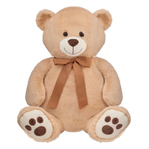 MIŚ BALLU KARMELOWY 80CM, BEPPE