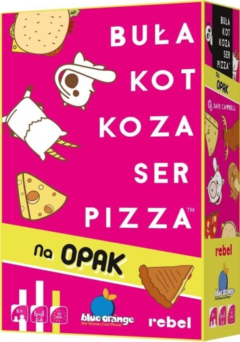 Buła, Kot, Koza, Ser, Pizza - Na opak REBEL, Rebel