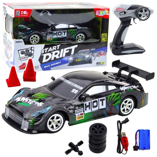 Wyścigówka do driftu R/C 30km/h 1:16, Leantoys