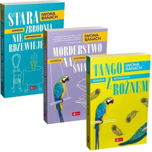 Pakiet: Seria z papugą T.1-3, Iwona Banach
