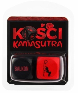 KOŚCI KAMASUTRA (CZERWONO-CZARNE), GRAMMI