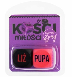 KOŚCI MIŁOŚCI NAJLEPSZEJ ŻONY (RÓŻOWO-CZARNE)