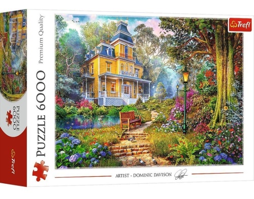 Puzzle 6000 Letnia Rezydencja TREFL, Trefl