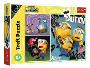 PUZZLE 160 MINIONKI HISTORIE MINIONKÓW, TREFL