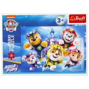 PUZZLE 20 MINIMAXI WESOŁE PIESKI 4 TREFL, TREFL