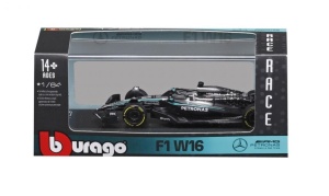 F1 MERCEDES-AMG W16 2025 #63 GEORGE RUSSELL 1:64