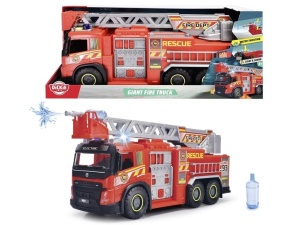 SOS VOLVO WIELKI WÓZ STRAŻACKI 57CM, DICKIE TOYS