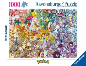 PUZZLE 1000 CHALLENGE. POKEMON, RAVENSBURGER