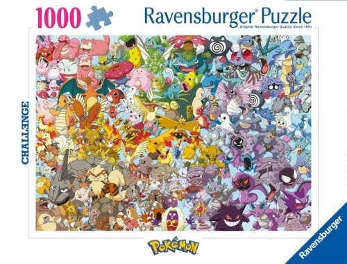 Puzzle 1000 Challenge. Pokemon, Ravensburger