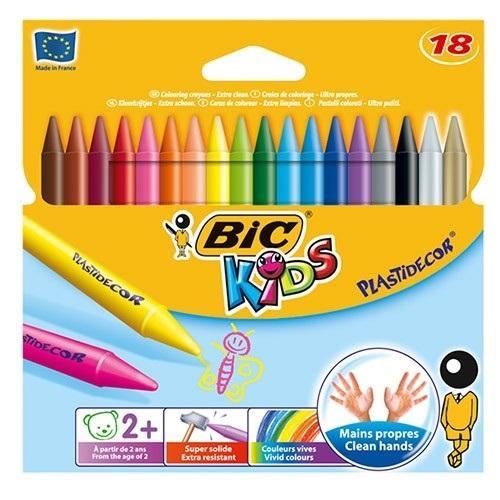Kredki Plastidecor KIDS 18 kol. bls BIC, BIC