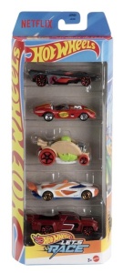 HOT WHEELS LET'S RACE NA START! SAMOCHODZIKI 5-PAK