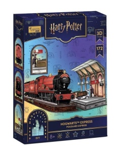 PUZZLE 3D HARRY POTTER HOGWART EXPRESS, CUBIC FUN