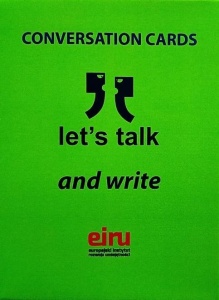 KARTY KONWERSACYJNE. LET'S TALK AND WRITE