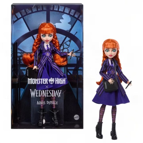 Monster High x Wednesday Agnes, Mattel