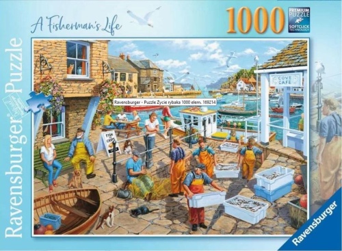 Puzzle 1000 Życie rybaka, Ravensburger