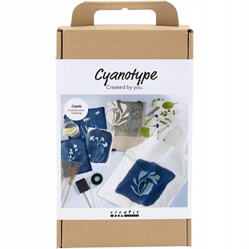 Zestaw DIY do Cyjanotypii na tkaninach, Stepp