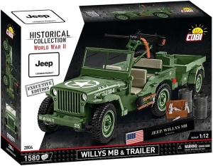 EXECUTIVE EDITION WILLYS MB & TRAILER