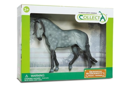 Koń Andalusian Stallion Dark Dapple Grey, Dante