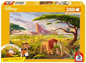 PUZZLE PQ 200 THOMAS KINKADE KRÓL LEW DISNEY G3