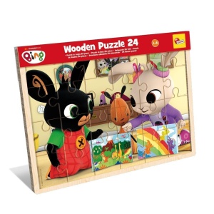 BING PUZZLE DREWNIANE 24EL, LISCIANI