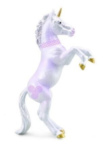 MŁODY STOJĄCY RÓŻOWY JEDNOROŻEC, COLLECTA