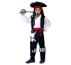 STRÓJ KAPITANA PIRATÓW ROZM.110/120CM, GODAN