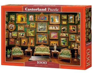 PUZZLE 1000 ART GALLERY CASTOR, CASTORLAND